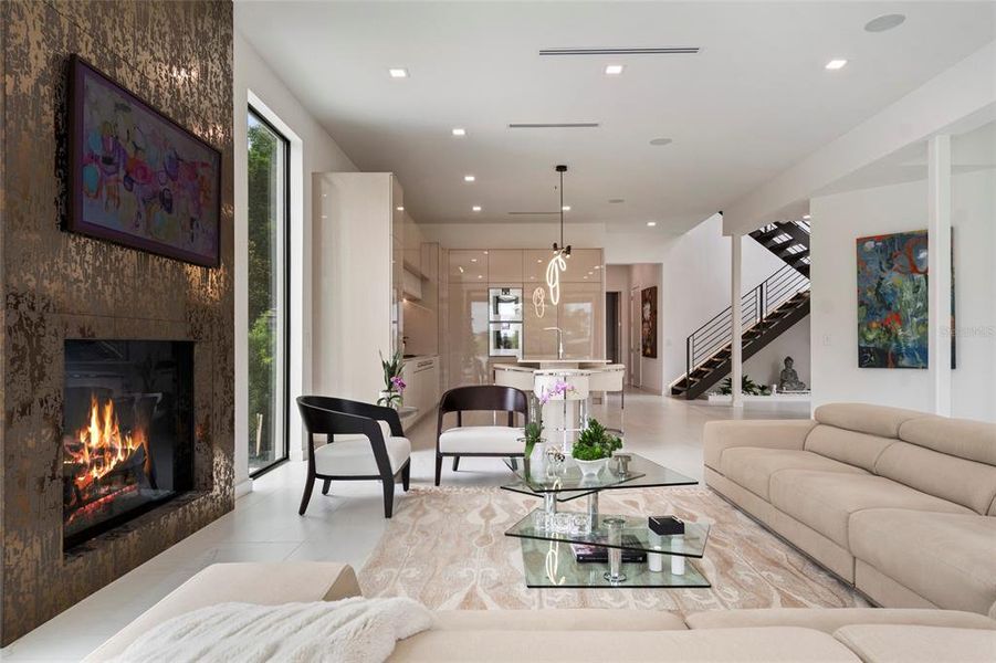 Furnished interior view inside a new home in , Windermere (Image 65).