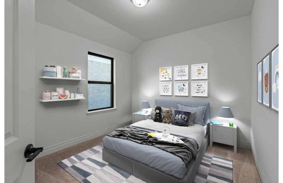 Representative furnished interior of a home built from the Sheldon by Pulte Homes in Davis Ranch, San Antonio (Image 8).