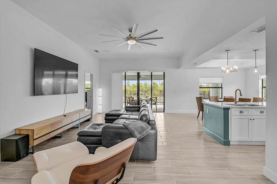 Furnished interior view inside a new home in , Rotonda West (Image 14). Furnished interior view inside a new home in , Rotonda West (Image 14).