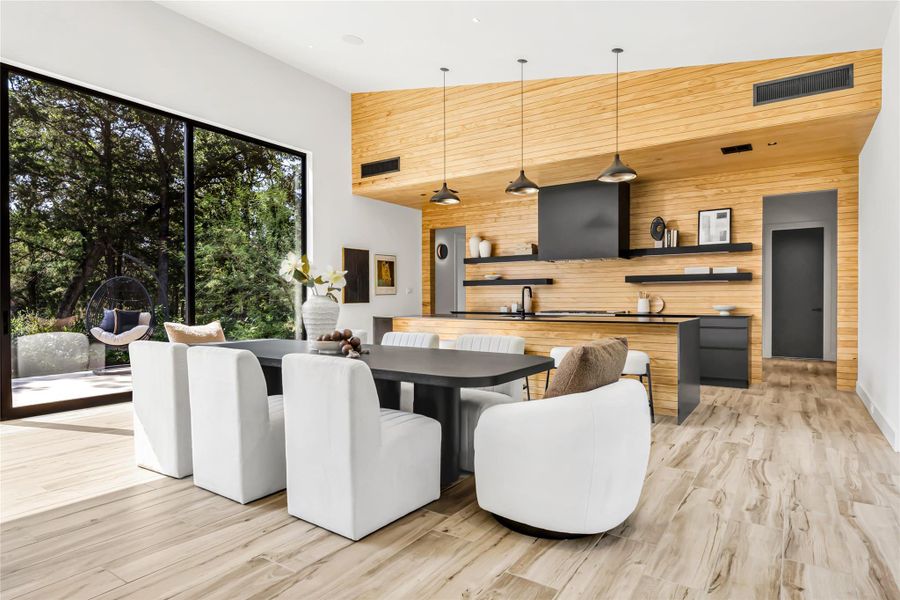 Furnished interior view inside a new home in , College Station (Image 32).