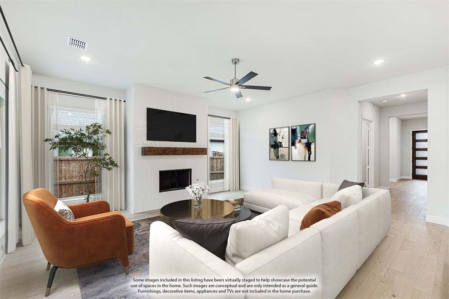 Furnished interior view inside a new home in Somerset Classic 70s & 80s, Mansfield (Image 15).