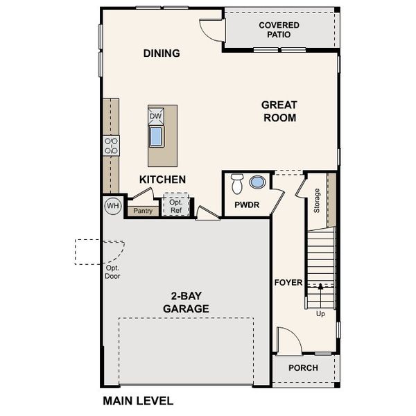 2D floor plan layout of this home in , Palm Coast, FL (Image 3). 2D floor plan layout of this home in , Palm Coast, FL (Image 3).