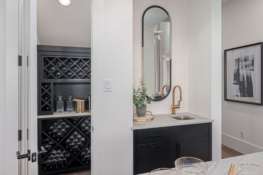 Representative furnished interior of a home built from the Montecito by Landon Homes in Fields - Brookside North, Frisco (Image 9).