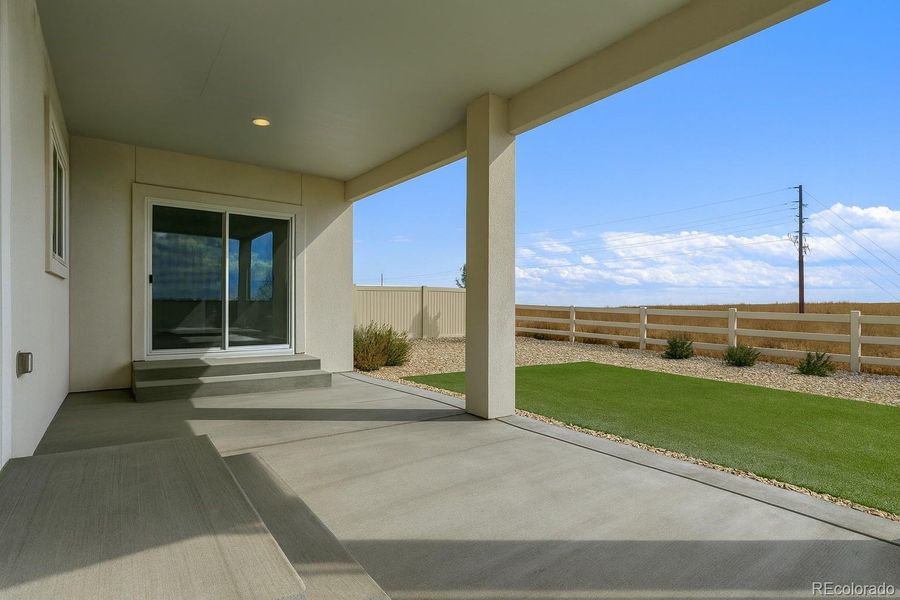Exterior details and patio area of a home in , Pueblo (Image 2).