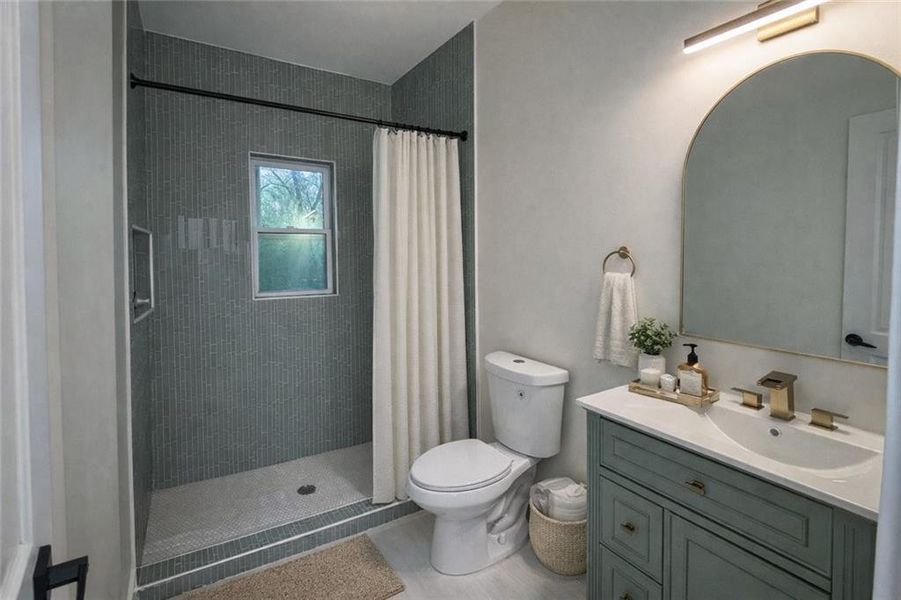 Furnished interior view inside a new home in , Decatur (Image 6).