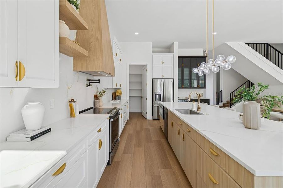 Furnished interior view inside a new home in , Tampa (Image 18).