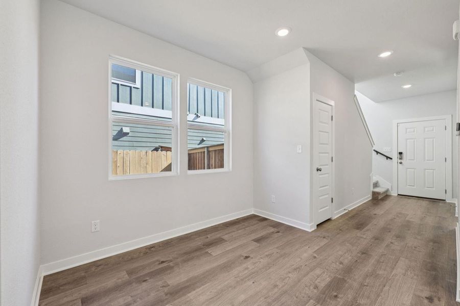 Spacious, unfurnished interior of a new home in The Hollows at Avery Centre, Round Rock (Image 33).