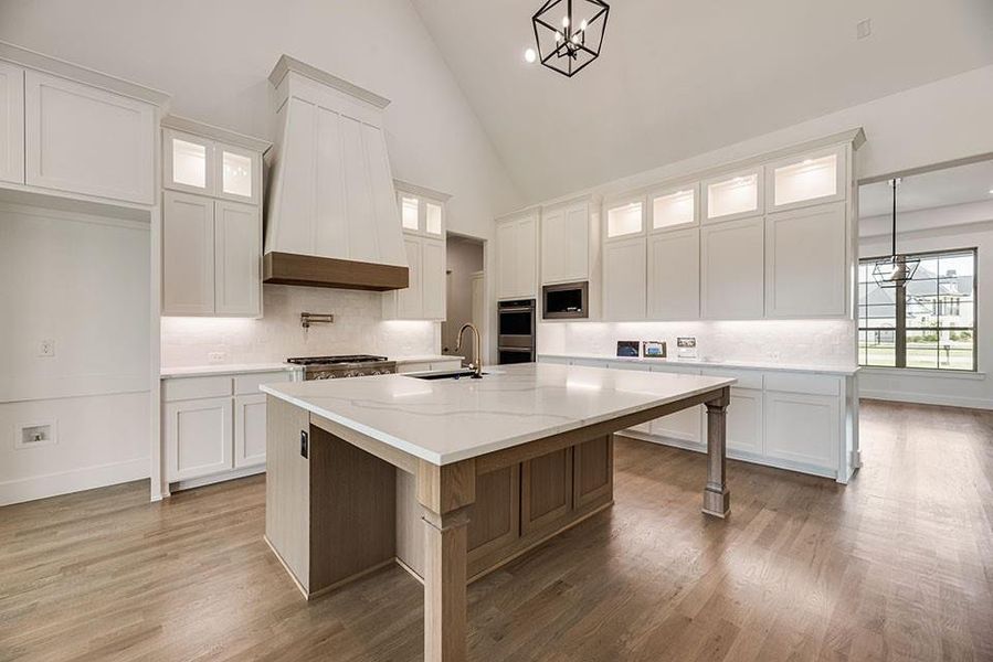 Furnished interior view inside a new home in King's Crossing - Phase 3, Parker (Image 11).