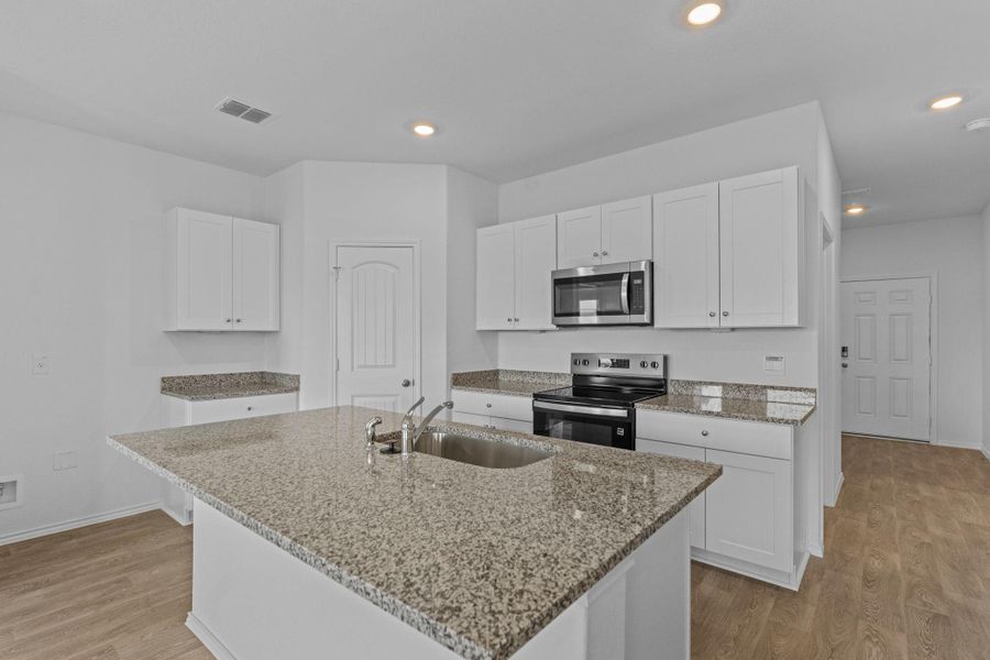 Furnished interior view inside a new home in , Seguin (Image 8). Furnished interior view inside a new home in , Seguin (Image 8).