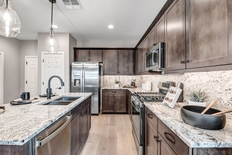 Furnished interior view inside a new home in Ironwood Villages at North Creek, Queen Creek (Image 20).