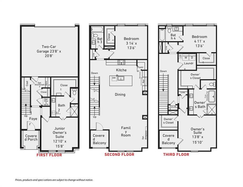 2D floor plan layout of this home in , McKinney, TX (Image 4). 2D floor plan layout of this home in , McKinney, TX (Image 4).