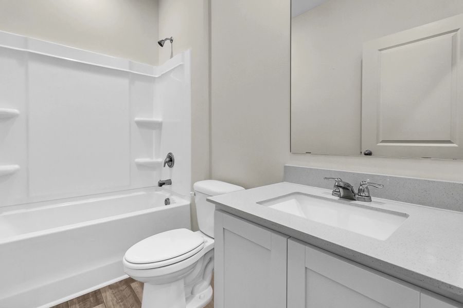 Representative furnished interior of a home built from the Supernova by Starlight Homes in Liberte, Converse (Image 16).