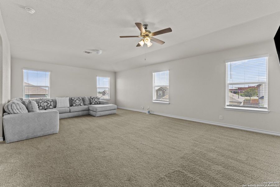 Furnished interior view inside a new home in , San Antonio (Image 7). Furnished interior view inside a new home in , San Antonio (Image 7).