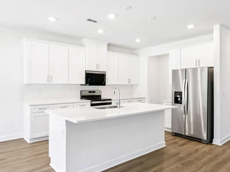 Furnished interior view inside a new home in Nelson's Creek, Mocksville (Image 4).