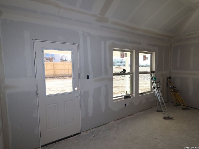 In-progress construction of a new home in Mesquite Ridge, San Antonio, TX (Image 18).