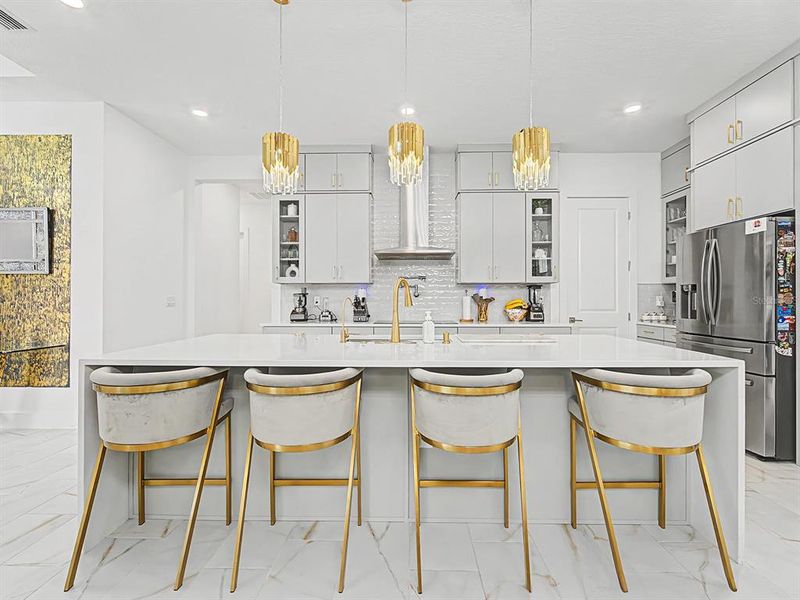 Furnished interior view inside a new home in , San Antonio (Image 36).