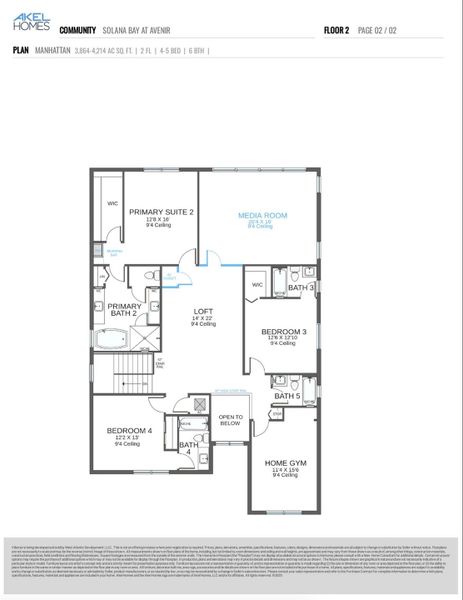 2D floor plan layout of this home in , Palm Beach Gardens, FL (Image 5).