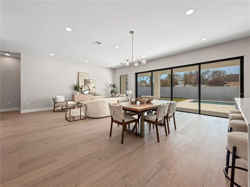 Furnished interior view inside a new home in College Park, Orlando (Image 13).