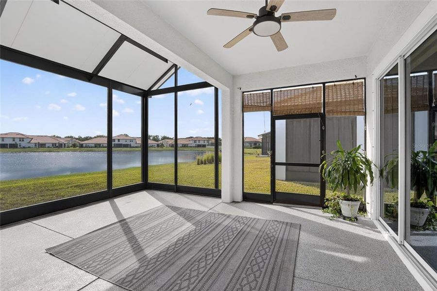 Exterior details and patio area of a home in Southshore Bay: The Estates, Wimauma (Image 34).