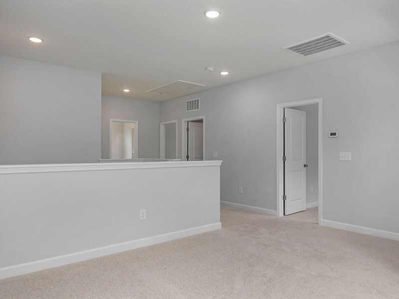 Spacious, unfurnished interior of a new home in Sage on North Main, Wake Forest (Image 23). Spacious, unfurnished interior of a new home in Sage on North Main, Wake Forest (Image 23).