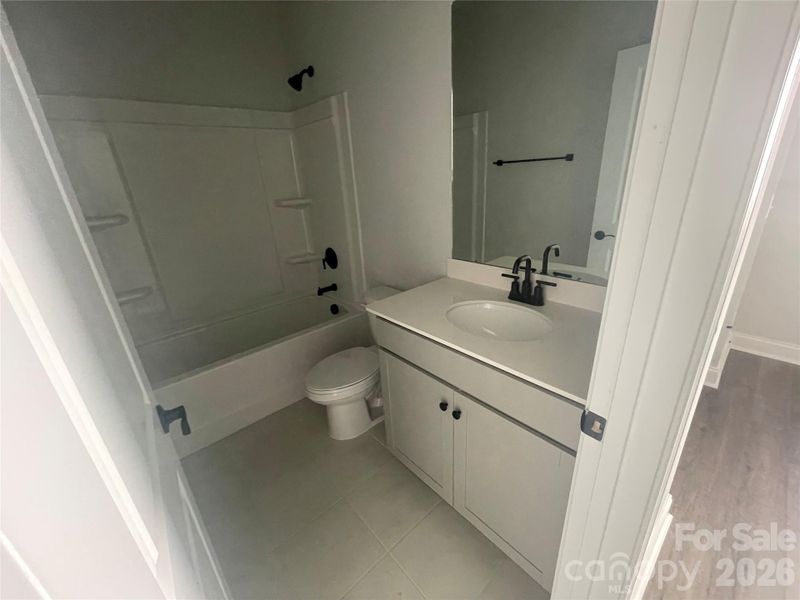 First floor full bath