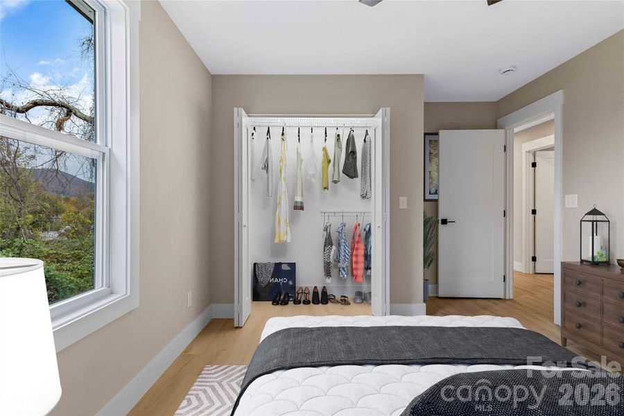 Furnished interior view inside a new home in , Hendersonville (Image 23).