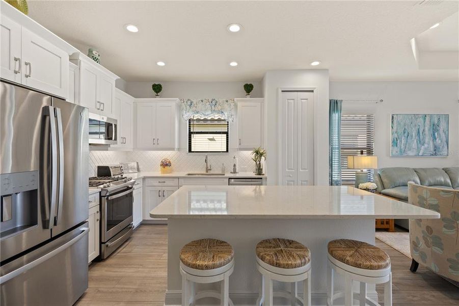 Furnished interior view inside a new home in , Nokomis (Image 5).