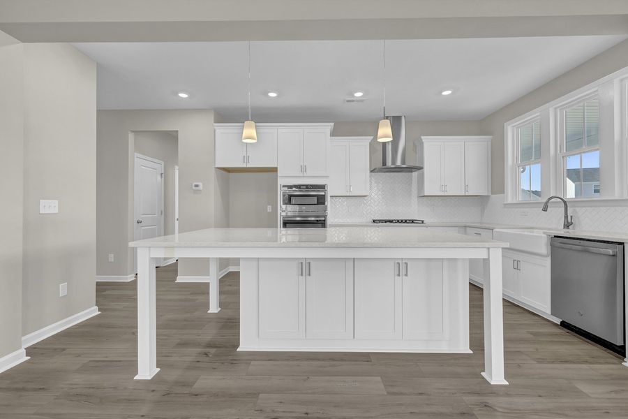 Furnished interior view inside a new home in Grand Park, Leland (Image 6).