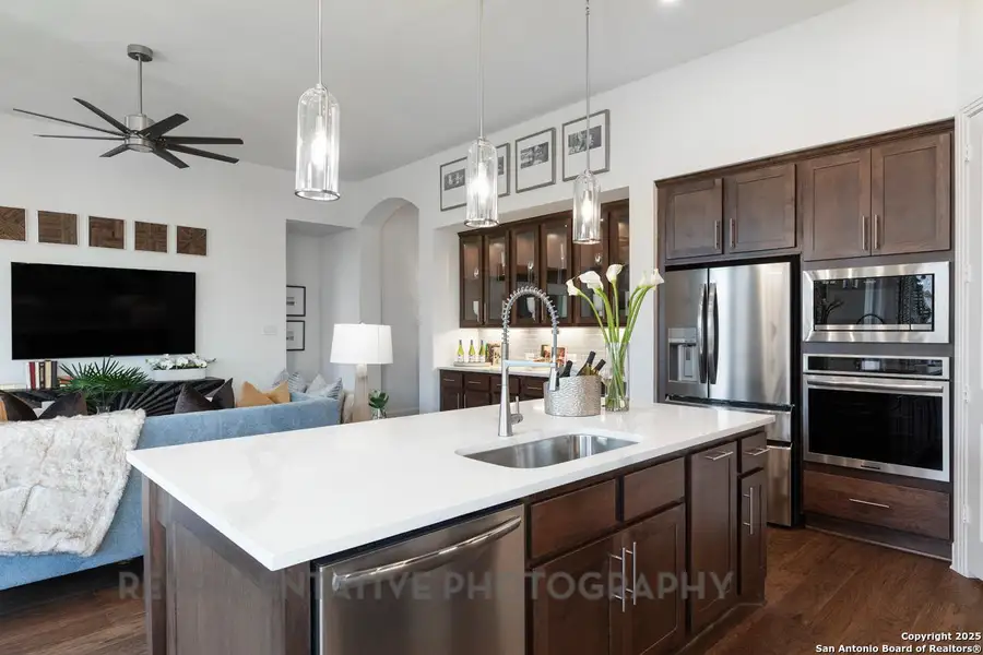 Furnished interior view inside a new home in Mayfair: 50ft. lots, New Braunfels (Image 11). Furnished interior view inside a new home in Mayfair: 50ft. lots, New Braunfels (Image 11).