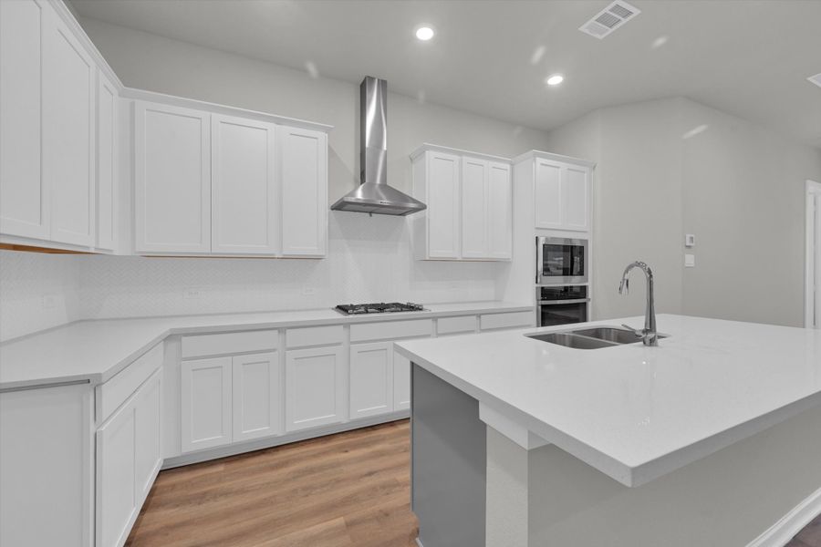 Furnished interior view inside a new home in Summer Place  35', Montgomery (Image 11).
