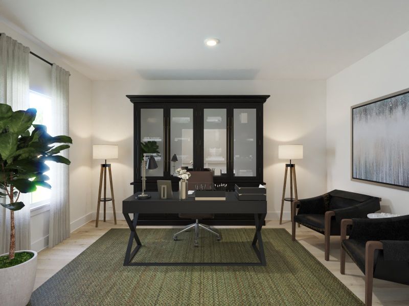 Furnished interior view inside a new home in Avery Farms - Legacy Series, Murfreesboro (Image 5).