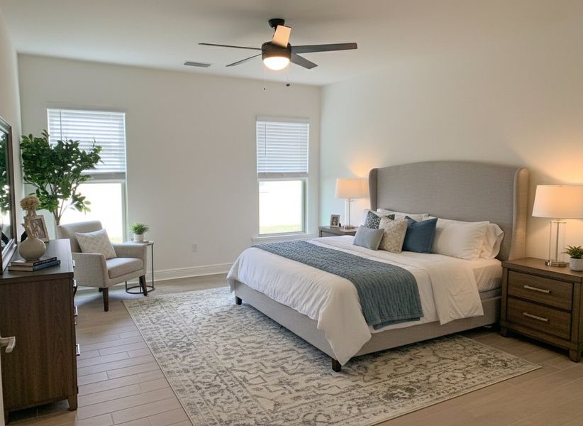 Furnished interior view inside a new home in Sentinel Ridge, Pace (Image 5).