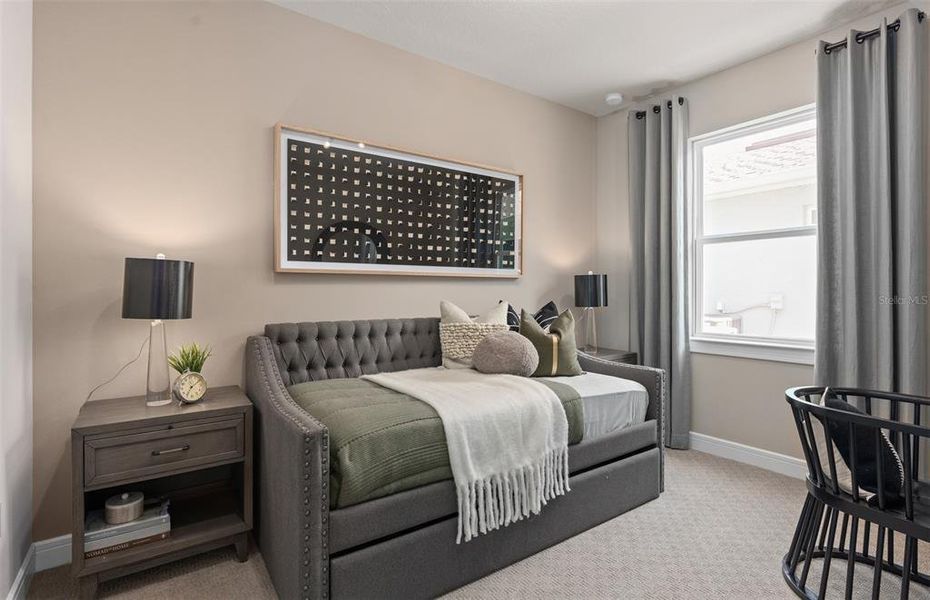 Furnished interior view inside a new home in Del Webb Sunbridge, St. Cloud (Image 15).