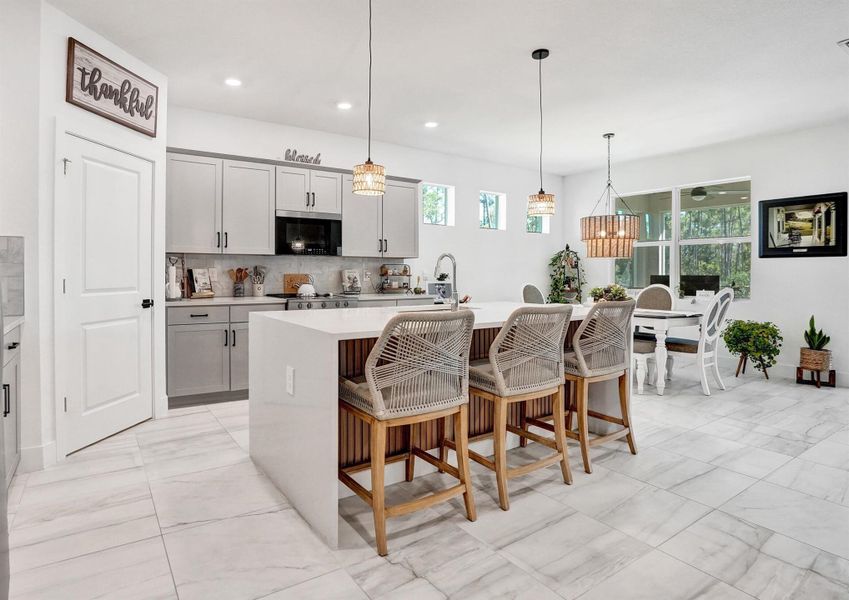 Furnished interior view inside a new home in Preserves at Park Trace, Stuart (Image 28).