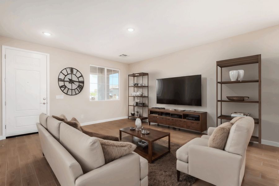 Representative furnished interior of a home built from the Plan 3510 by Scott Communities in The Views at Rancho Cabrillo, Peoria (Image 5). Representative furnished interior of a home built from the Plan 3510 by Scott Communities in The Views at Rancho Cabrillo, Peoria (Image 5).