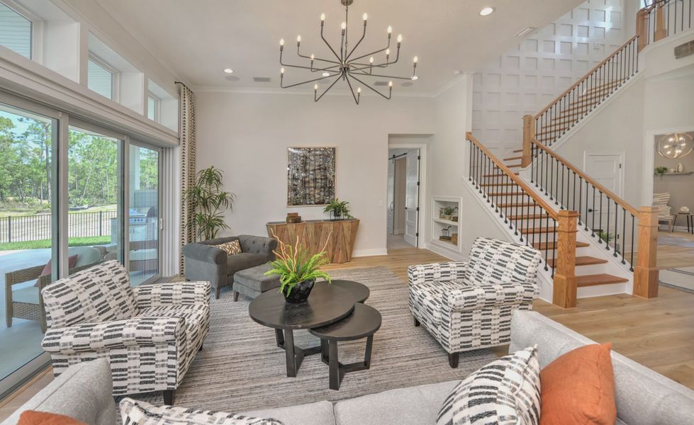 Furnished interior view inside a new home in Seven Pines, Jacksonville (Image 13).
