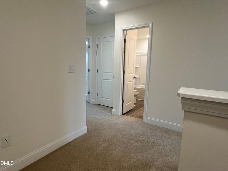 large second floor landing