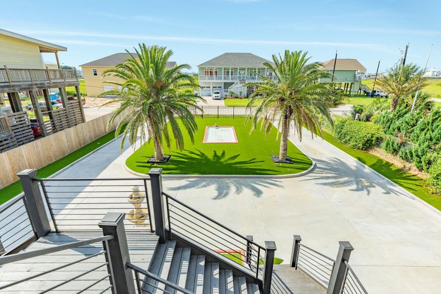 Exterior details and patio area of a home in , Galveston (Image 33). Exterior details and patio area of a home in , Galveston (Image 33).