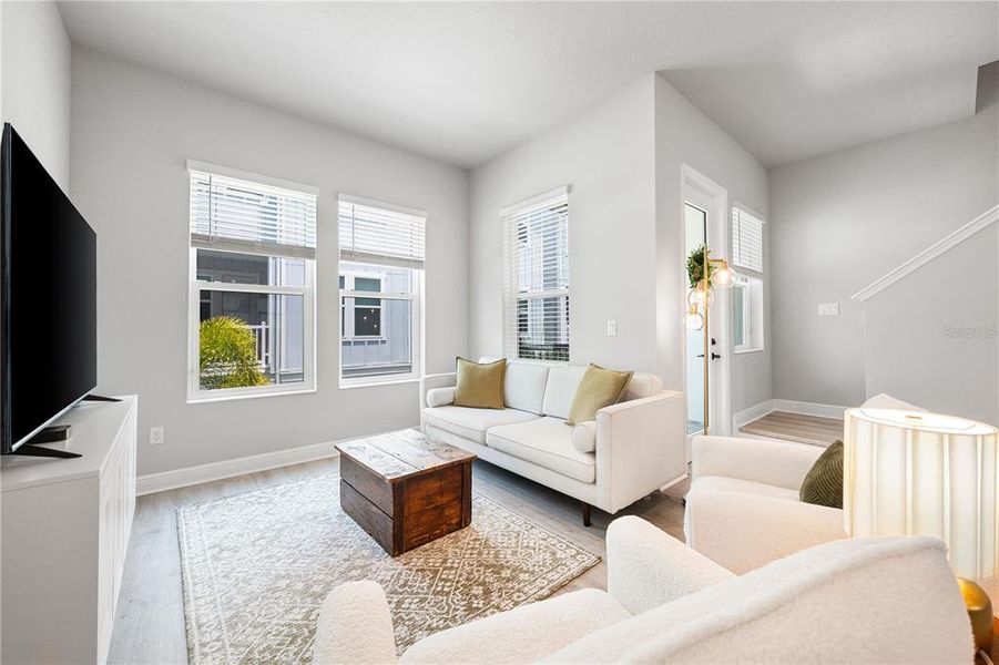 Furnished interior view inside a new home in , Sarasota (Image 7).