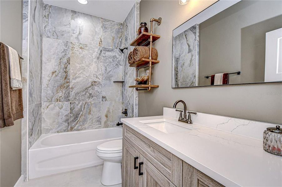 Furnished interior view inside a new home in , Tampa (Image 27).