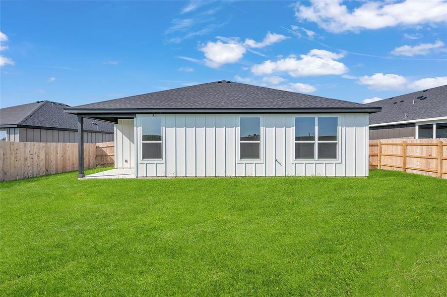 Please Note: These exterior photos are not of the actual home but are of a completed one with a similar floor plan. Finishes, features, and layouts may vary.