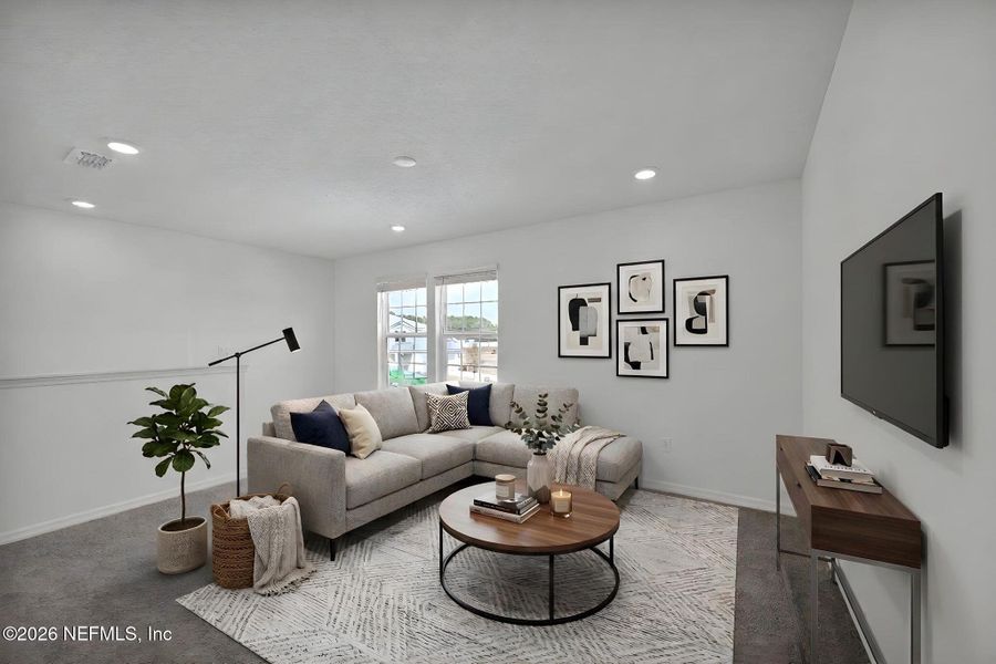 Furnished interior view inside a new home in Murray Farms, Middleburg (Image 7).