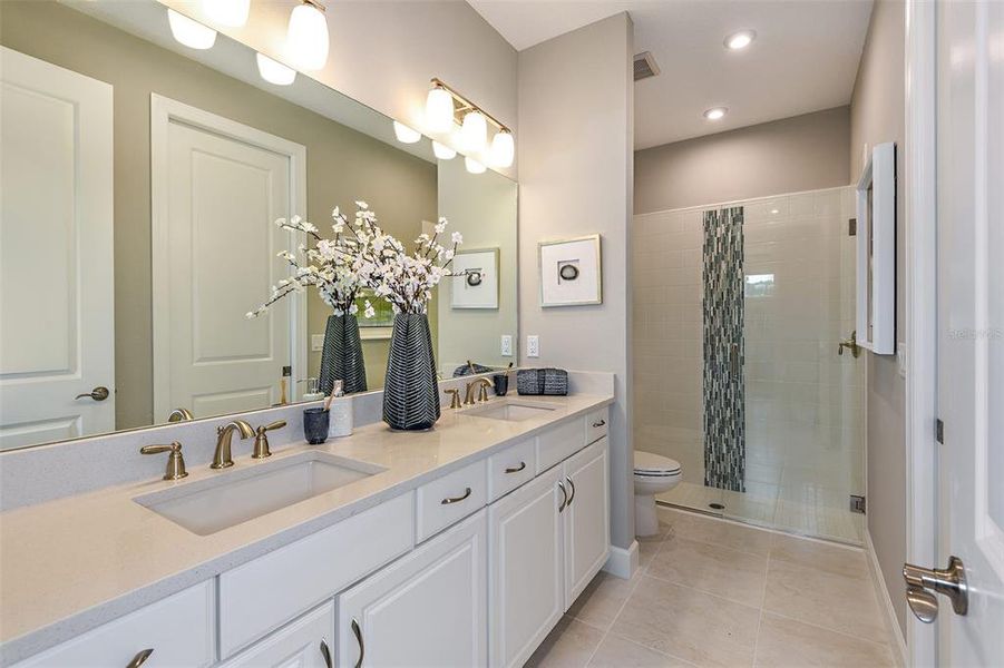 Furnished interior view inside a new home in Esplanade at Azario Lakewood Ranch, Bradenton (Image 11).