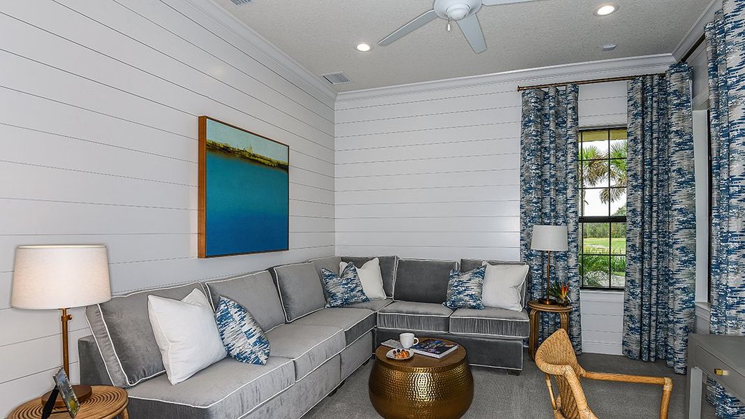 Representative furnished interior of a home built from the Bright Meadow 2 by Neal Communities in Canoe Creek, Parrish (Image 13).