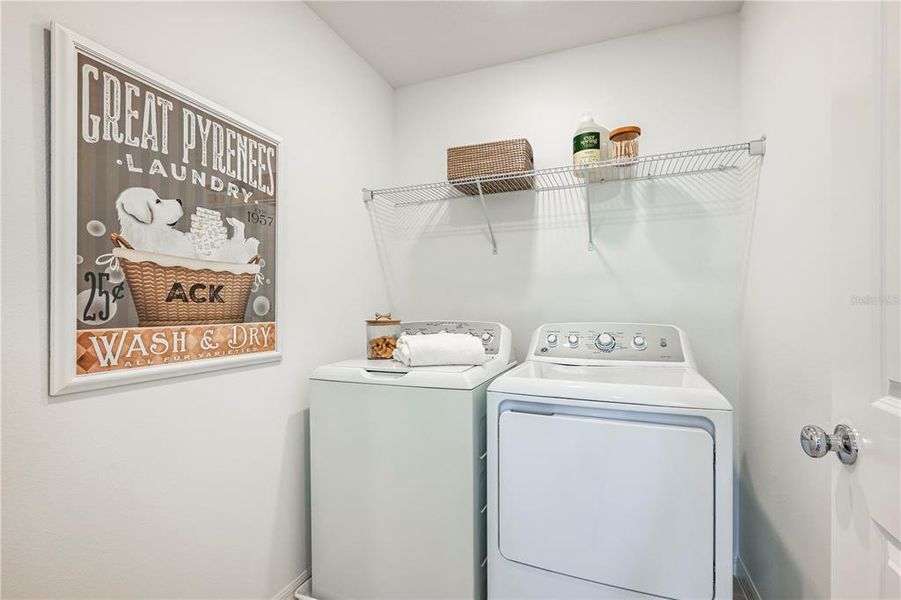 Furnished interior view inside a new home in Waterstone, Groveland (Image 12).