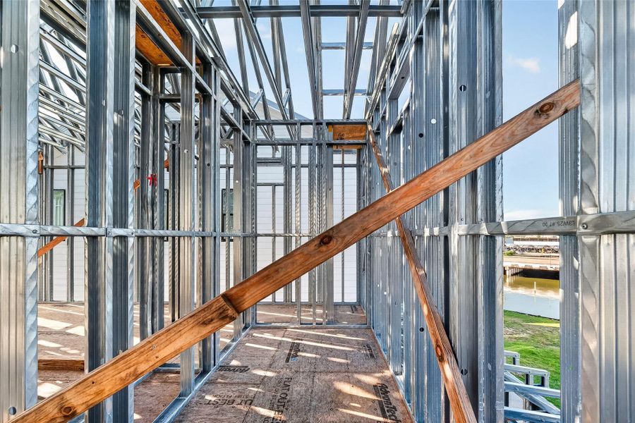 In-progress construction of a new home in , Taylor Lake Village, TX (Image 12).