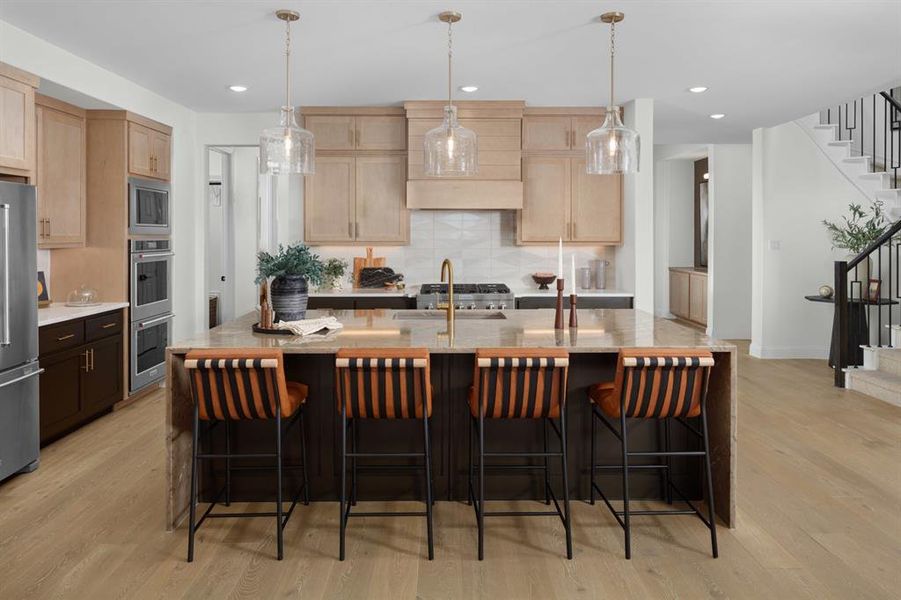 Furnished interior view inside a new home in Saddle Star Estates, Rockwall (Image 14).