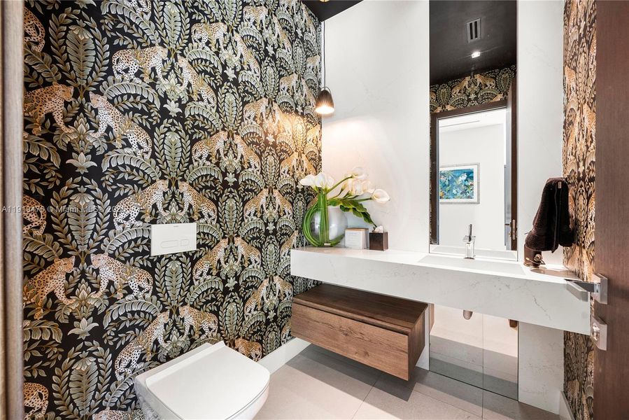 Furnished interior view inside a new home in , Miami Shores (Image 18). Furnished interior view inside a new home in , Miami Shores (Image 18).