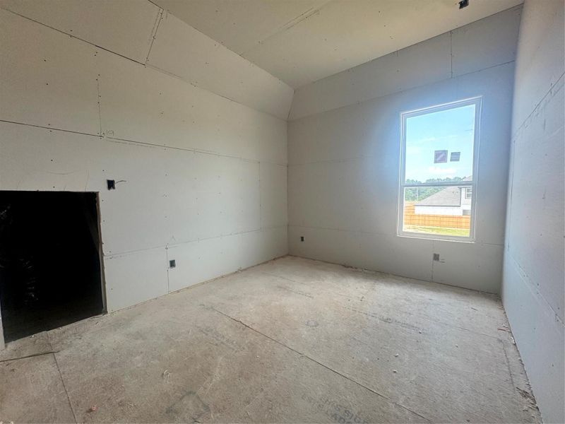 Actual progress of your home.