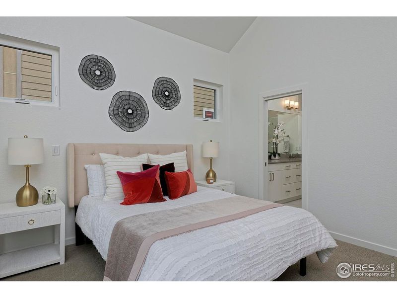 Furnished interior view inside a new home in West Grange, Longmont (Image 19). Furnished interior view inside a new home in West Grange, Longmont (Image 19).